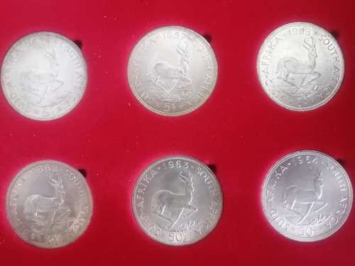 Complete set of Crowns 1947-1964 in Red Box