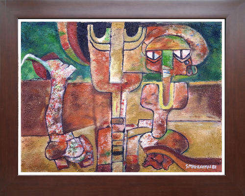 ::IIT:: Speelman Mahlangu - Mixed Media on Board