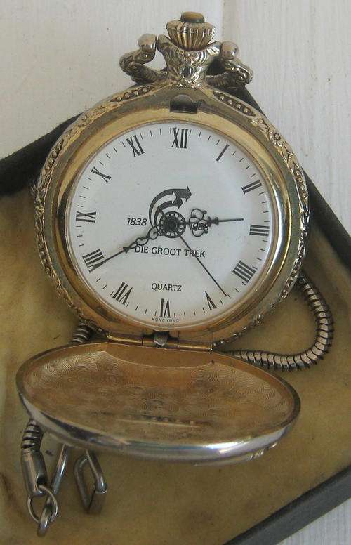 VINTAGE FOB WATCH - DIE GROOT TREK 1838 - 1988