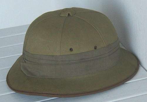 PITH HELMET