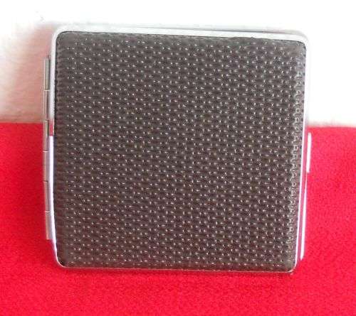HAOJUE CIGARETTE CASE WITH LEATHER EXTERIOR