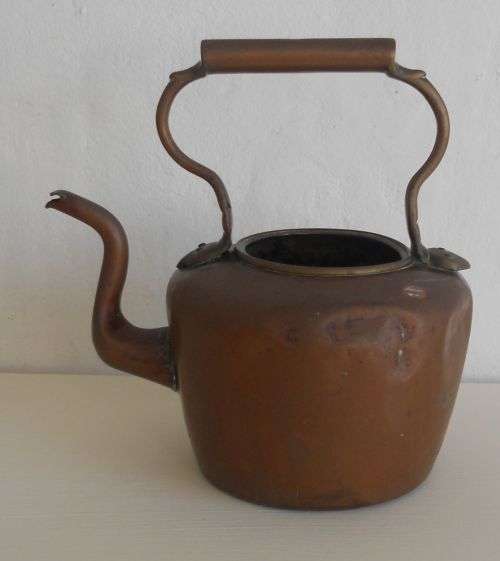 VINTAGE HEAVY COPPER KETTLE