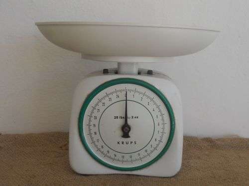 KRUPS TINPLATE LBS & OZ SCALE