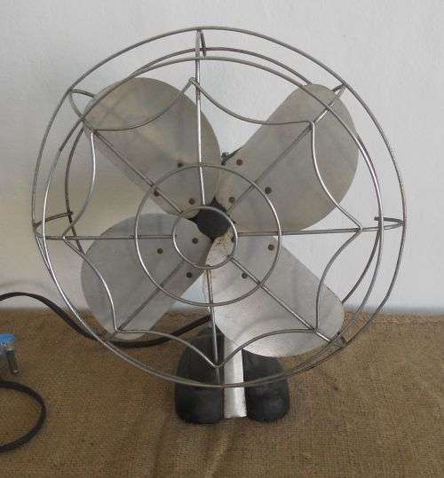 VINTAGE STANEC ELECTRIC FAN - working