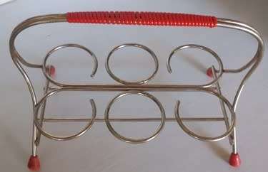 RETRO SHOT GLASSES COMPLETE ON A STAND