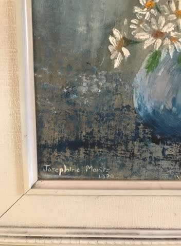 OIL PAINTING by JOSEPHINE MARITZ 1980