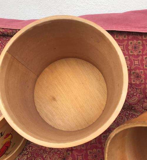 VINTAGE BENTWOOD KITCHEN CONTAINERS