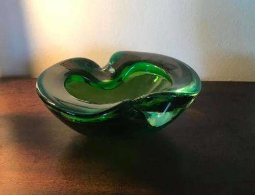 MURANO GLASS DISPLAY ASHTRAY