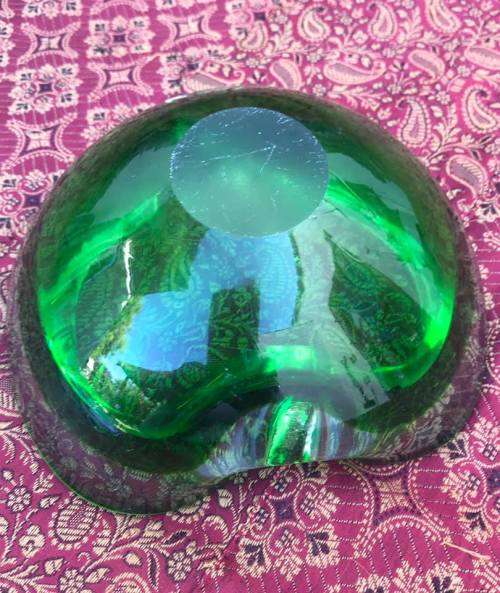 MURANO GLASS DISPLAY ASHTRAY