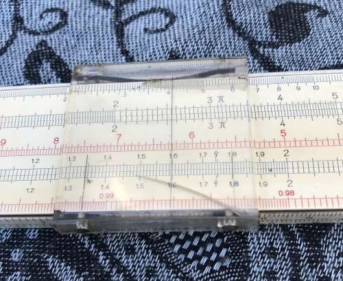 A W FABER SLIDE RULER