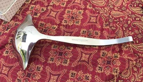 EETRITE STAINLESS STEEL SAUCE SPOON. TONGS and SALT