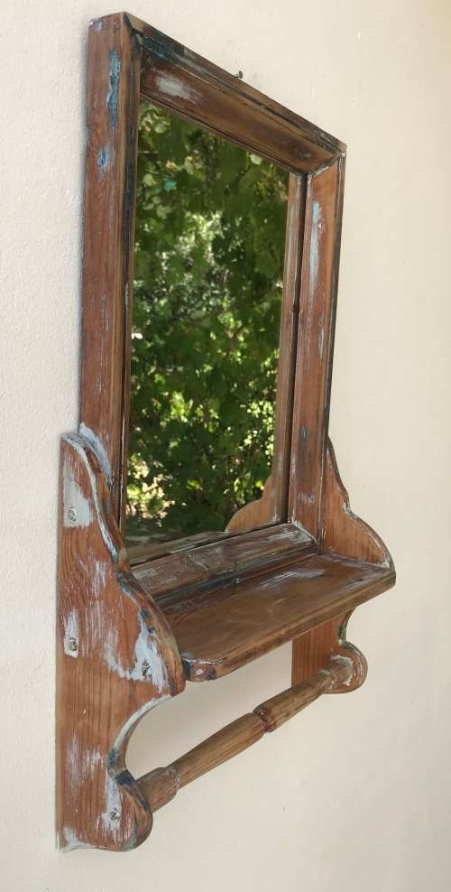 OLD OREGON PINE MIRROR