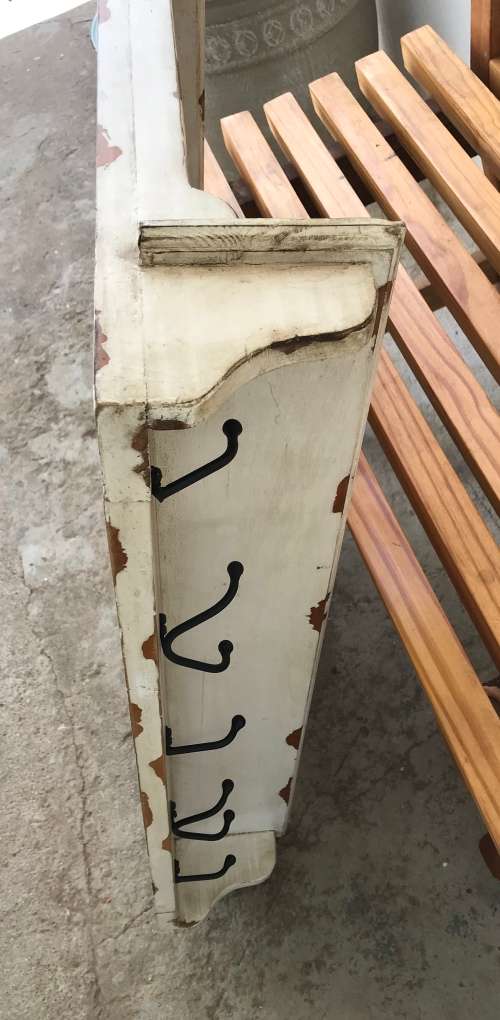 PAINTED OREGON MIRROR COAT HOOK