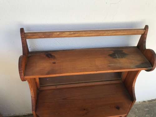 OREGON PINE MIRROR CABINET