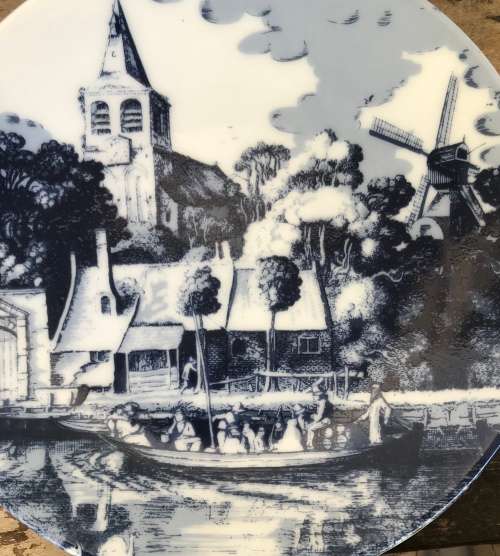 DELFT BLAUW OUDE MOLEN SMALL PLATE