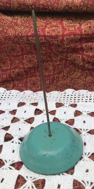 VINTAGE ENAMEL PAPER SPIKE