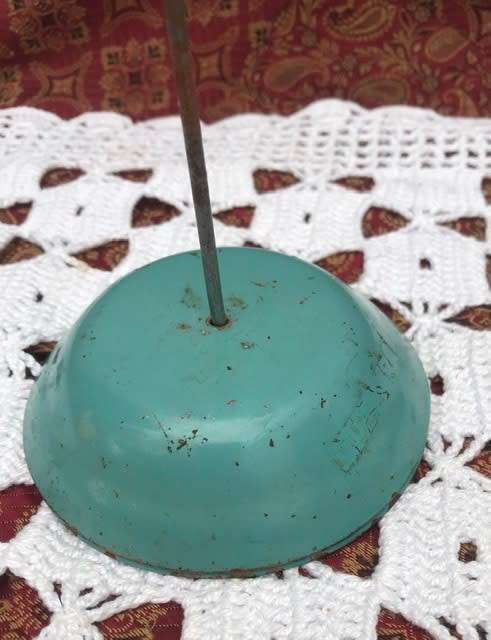 VINTAGE ENAMEL PAPER SPIKE