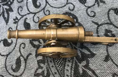 SMALL BRASS CANON