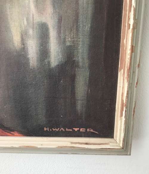 RARE H WALTER PRINT - ILONKA