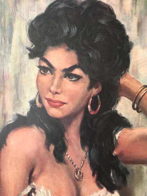 RARE H WALTER PRINT - ILONKA