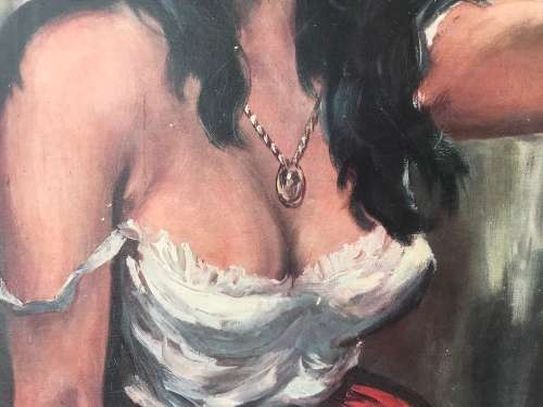 RARE H WALTER PRINT - ILONKA