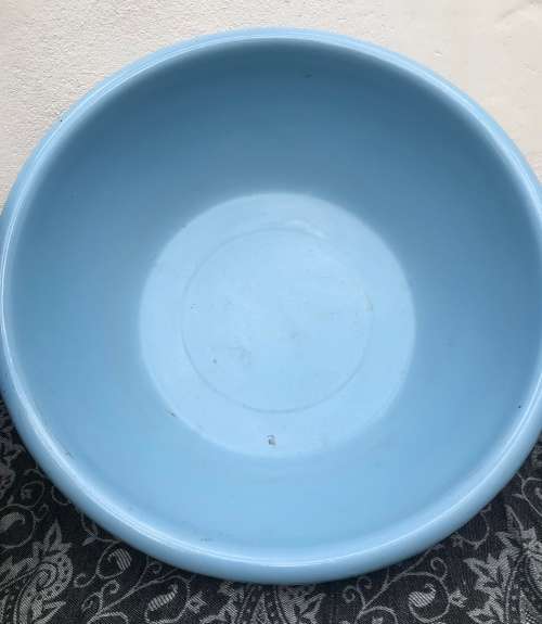 VINTAGE ENAMEL JUG and BASIN made in CZECHOSLAVAKIA