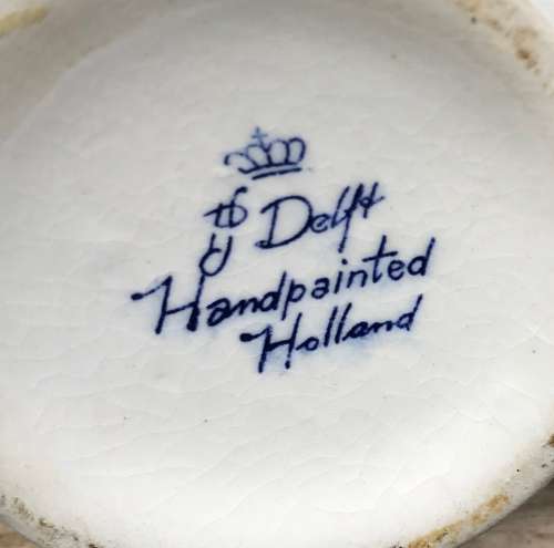 DELFT OIL / VINEGAR BOTTLE