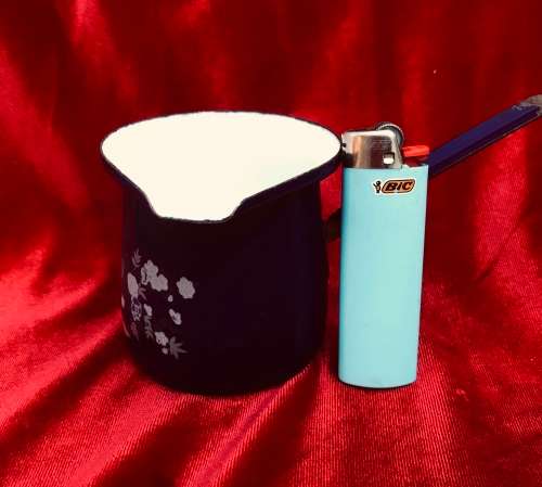 ENAMEL MILK / SAUCE LADLE SCOOP