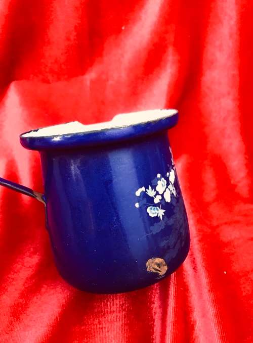 ENAMEL MILK / SAUCE LADLE SCOOP