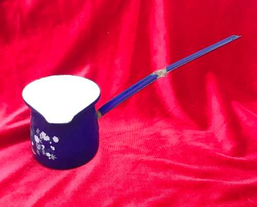 ENAMEL MILK / SAUCE LADLE SCOOP