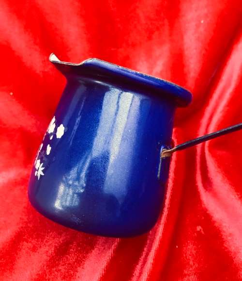 ENAMEL MILK / SAUCE LADLE SCOOP