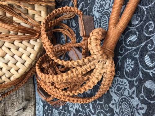 HANGING MACRAME WITH BASKET