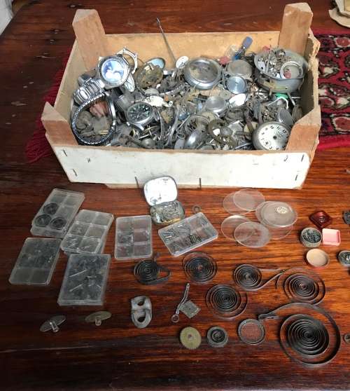 VINTAGE WATCH / CLOCK PARTS