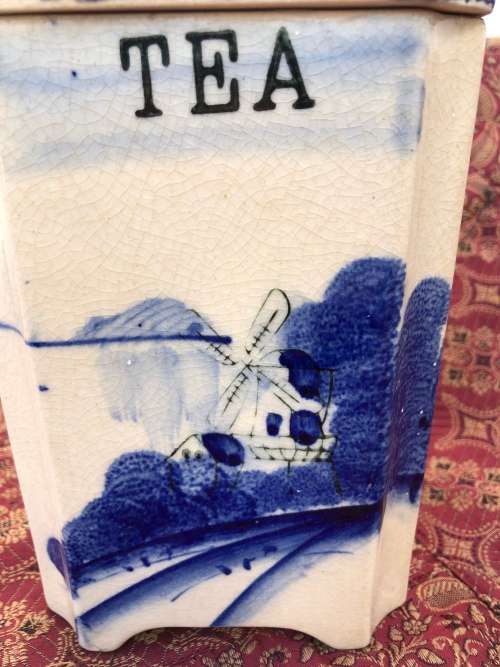 1920`s TEA CADDY made in Japan