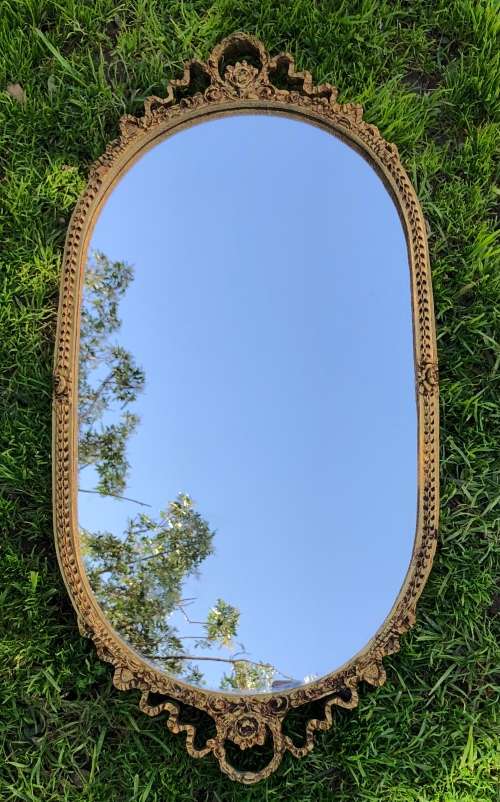 ORNATE FRAMED MIRROR