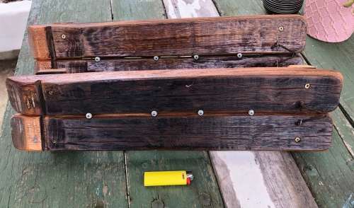 WALL `WINE VAT` CANDLE HOLDERS