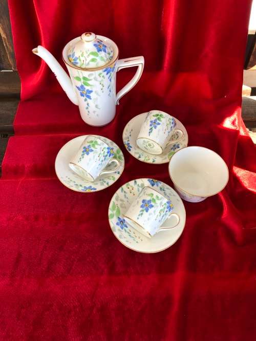 RADFORDS CROWN CHINA DEMITASSE / ESPRESSO SET