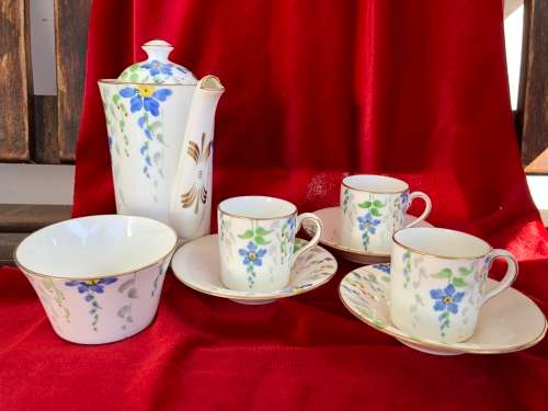 RADFORDS CROWN CHINA DEMITASSE / ESPRESSO SET