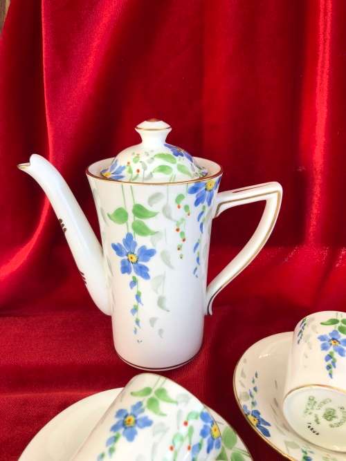 RADFORDS CROWN CHINA DEMITASSE / ESPRESSO SET