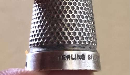 STIRLING SILVER THIMBLE