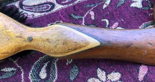 WOODEN WITH INLAY HANDLE CLOTHES BRUSH and PURE BRISTLE BRUSH