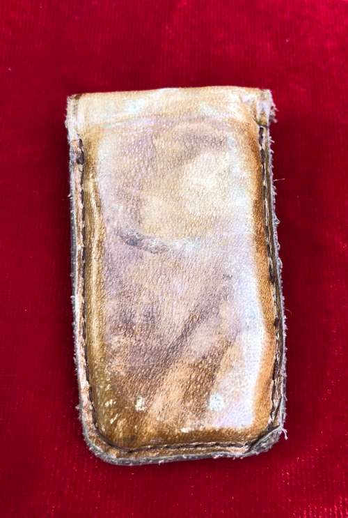 RARE WUSTHOF FOLDING SCISSORS IN ORIGINAL POUCH - Solingen Germany