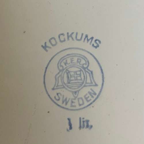 KOCKUMS ENAMEL HOSPITAL WARE
