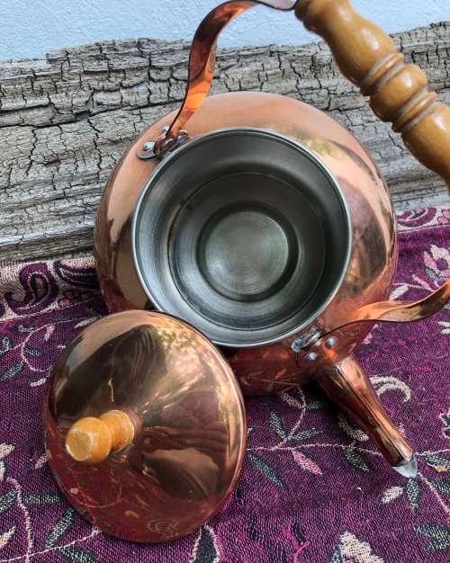 VINTAGE STYLE COPPER KETTLE