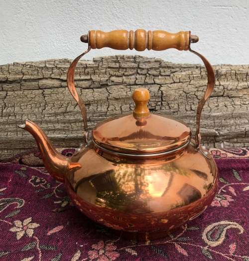 VINTAGE STYLE COPPER KETTLE
