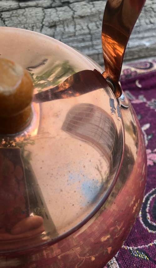 VINTAGE STYLE COPPER KETTLE