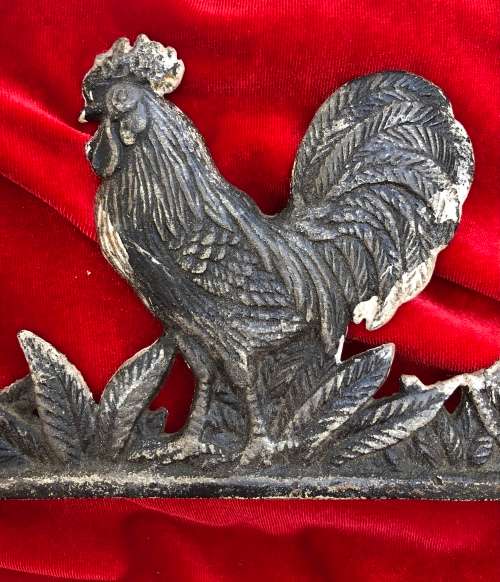 WROUGHT IRON DISHCLOTH RACK