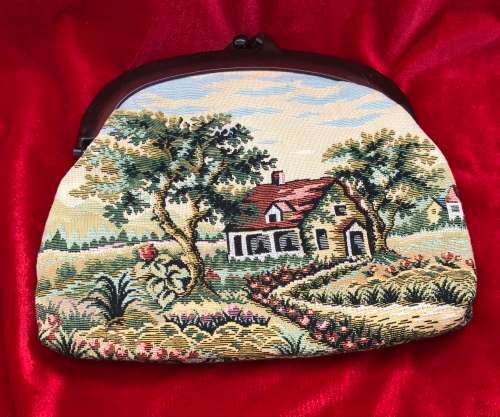 VINTAGE EMBROIDERED STYLE HANDBAG