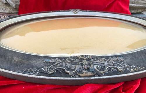 OVAL FRAME WITH CONVEX GLASS `BOLGLAS`