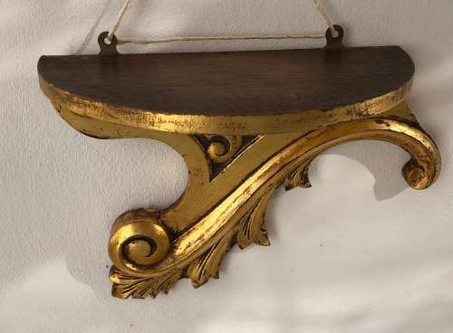 PAIR OF GILTWOOD SCONCES